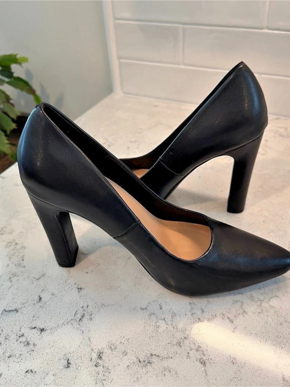 A New Day Pointed Toe Pumps in Black